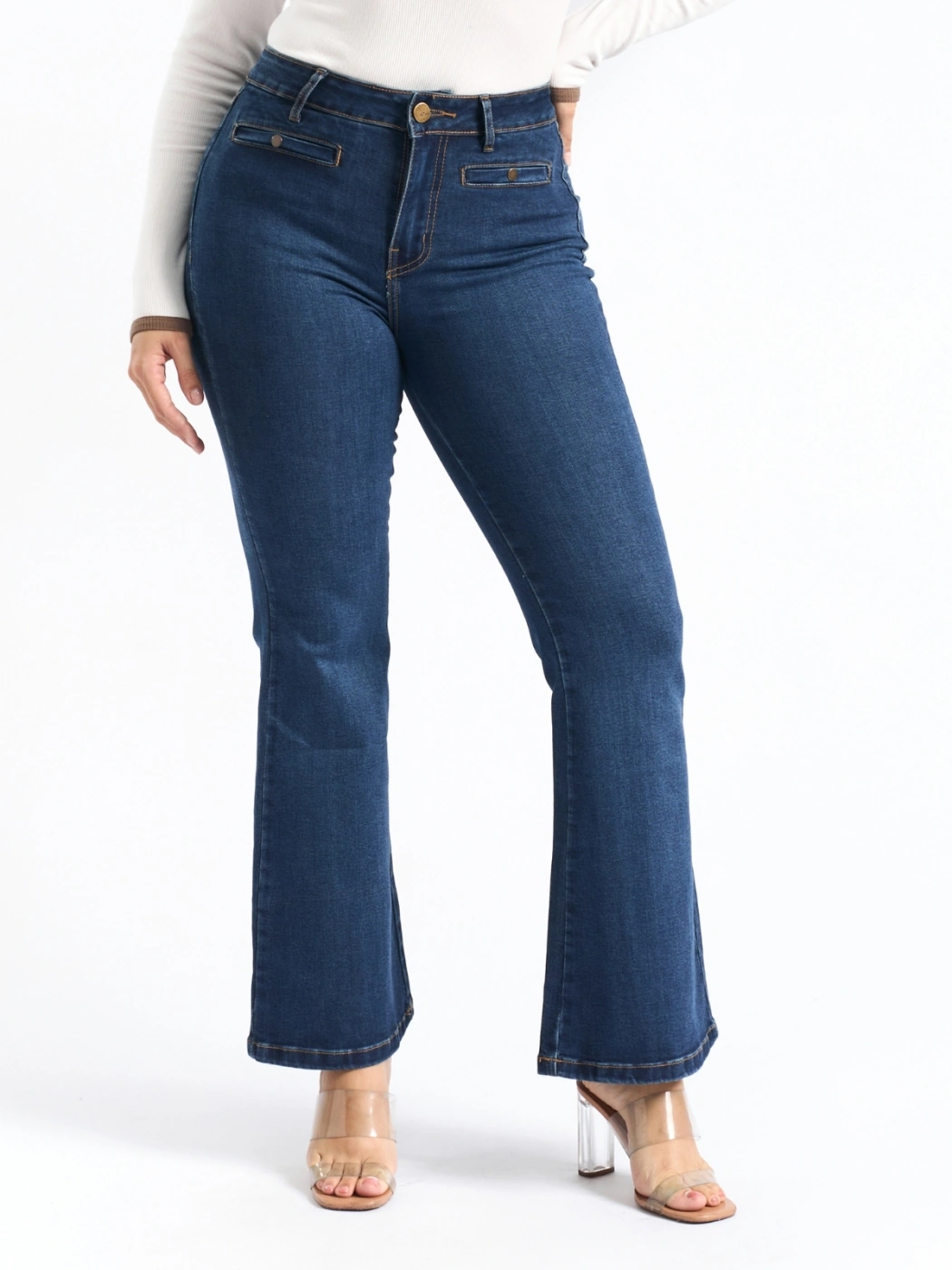 JEANS FLARE MUJER PARADA 111 - 1