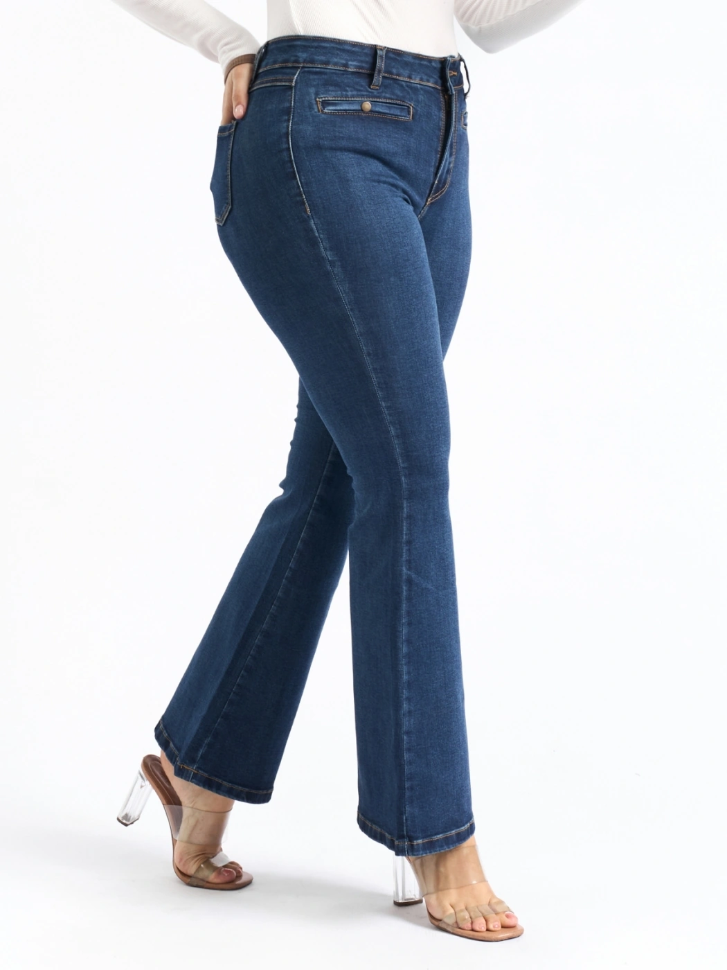 JEANS FLARE MUJER PARADA 111 - 3