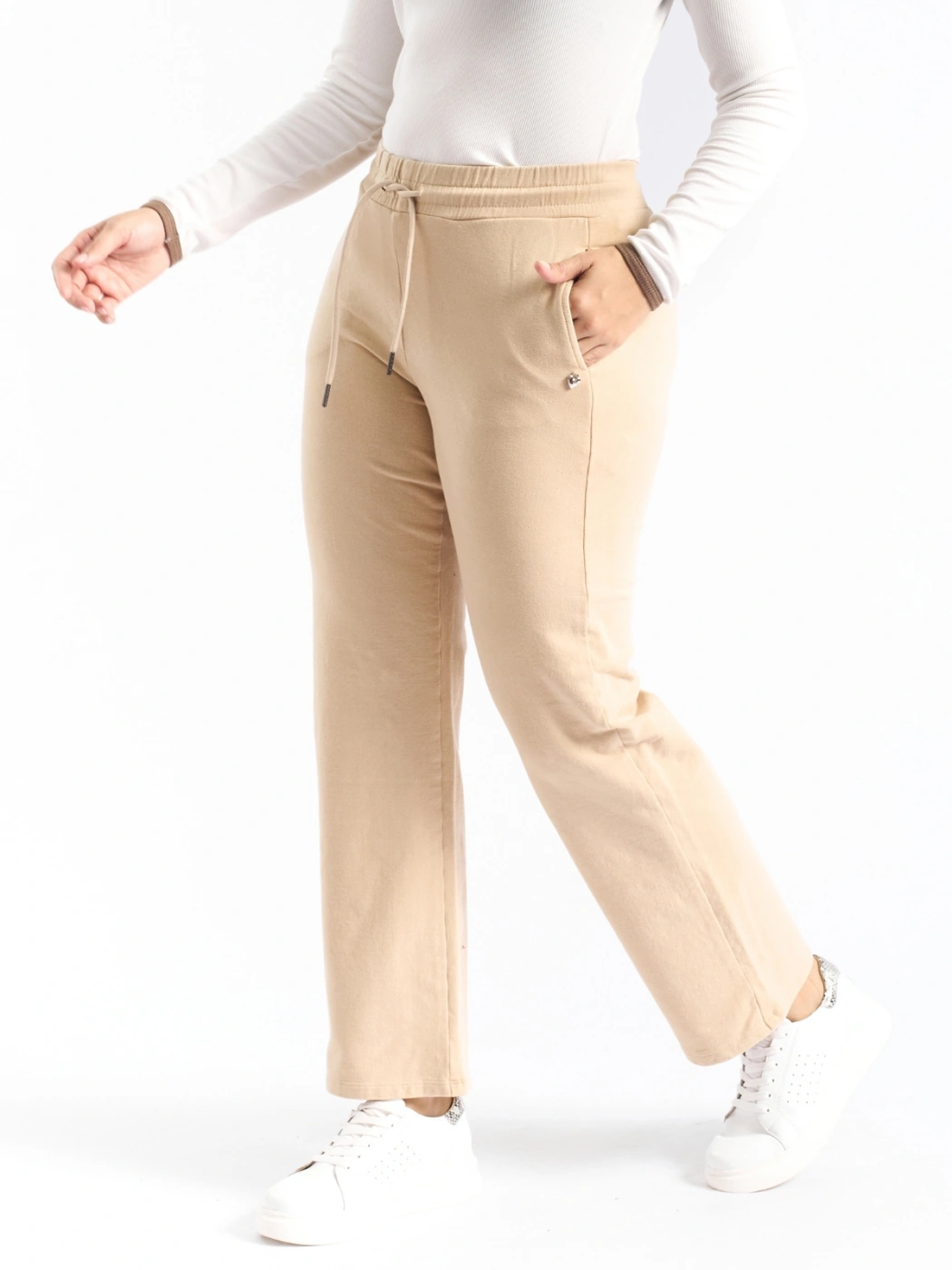 PANTALÓN DE BUZO RECTO MUJER PARADA 111 ALEXA - 2
