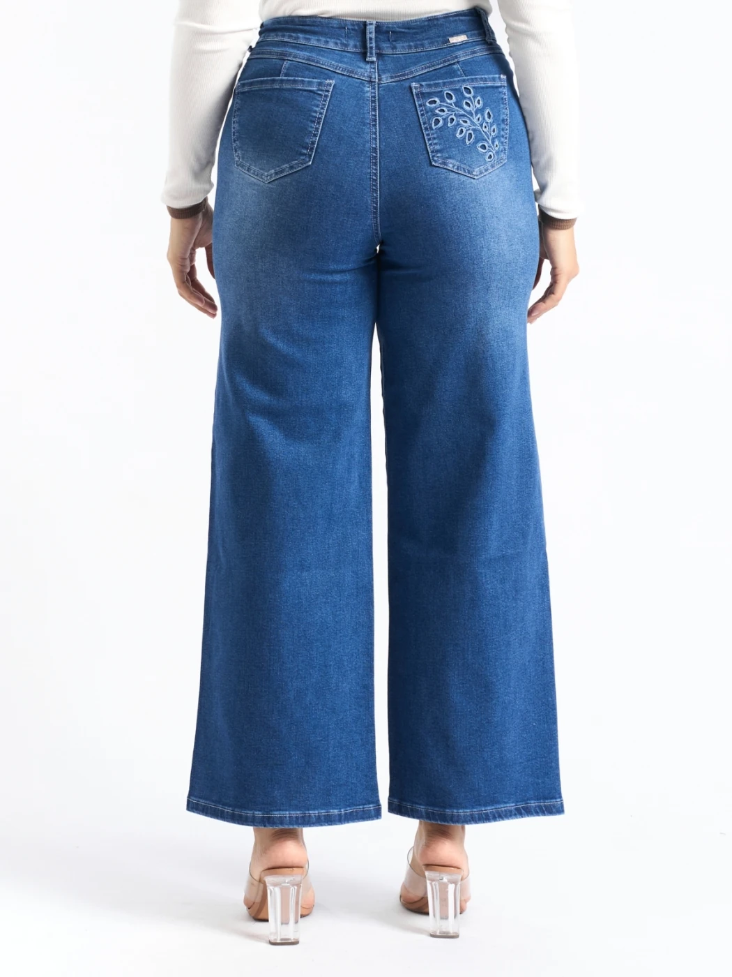 JEANS WIDE LEG MUJER PARADA 111 - 4