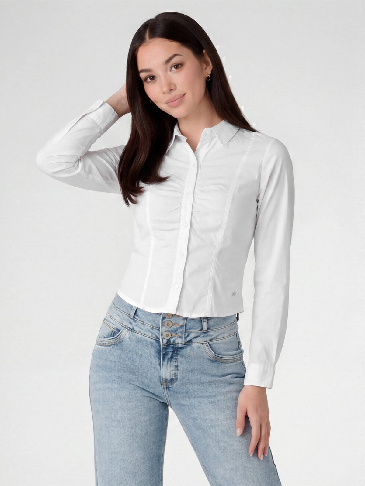 BLUSA MANGA LARGA MUJER SQUEEZE YVANY - 2