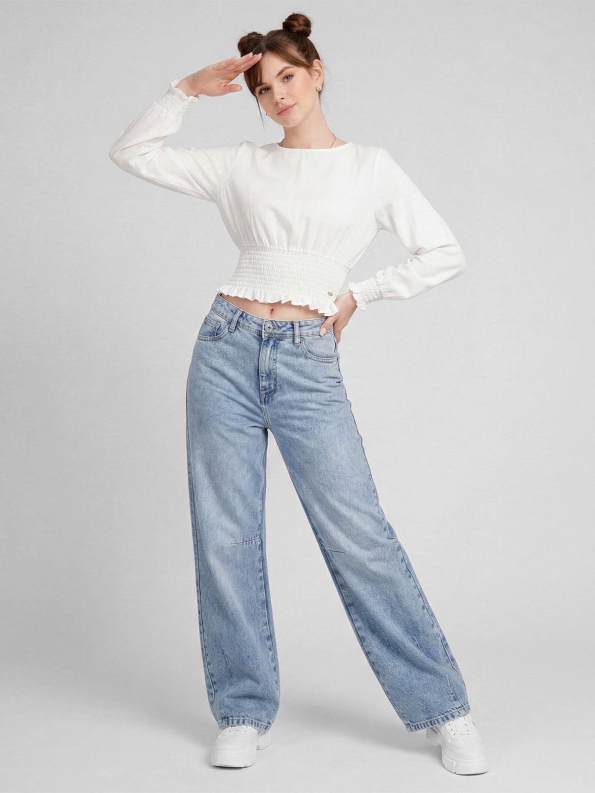 BLUSA MANGA LARGA MUJER SQUEEZE KEYLIS - 1