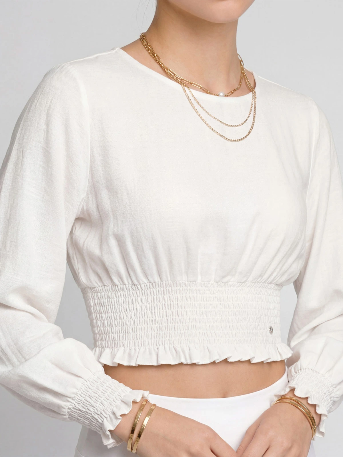 BLUSA MANGA LARGA MUJER SQUEEZE KEYLIS - 4