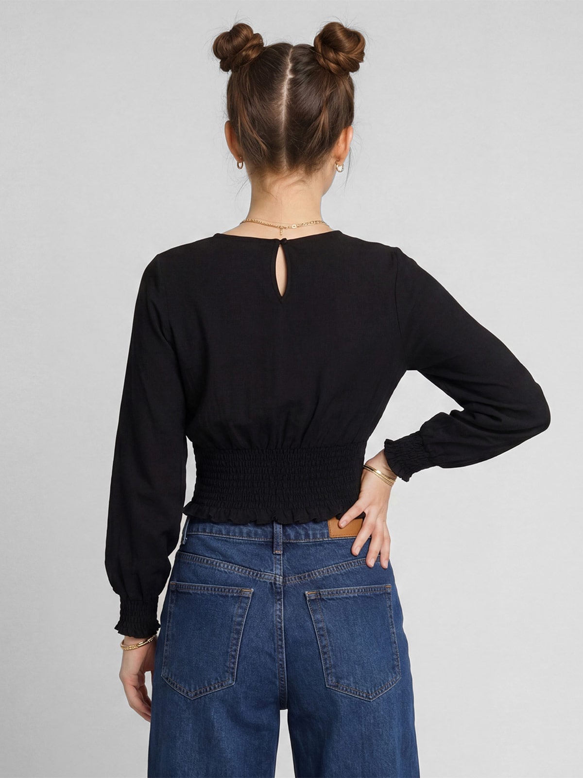 BLUSA MANGA LARGA MUJER SQUEEZE KEYLIS - 3