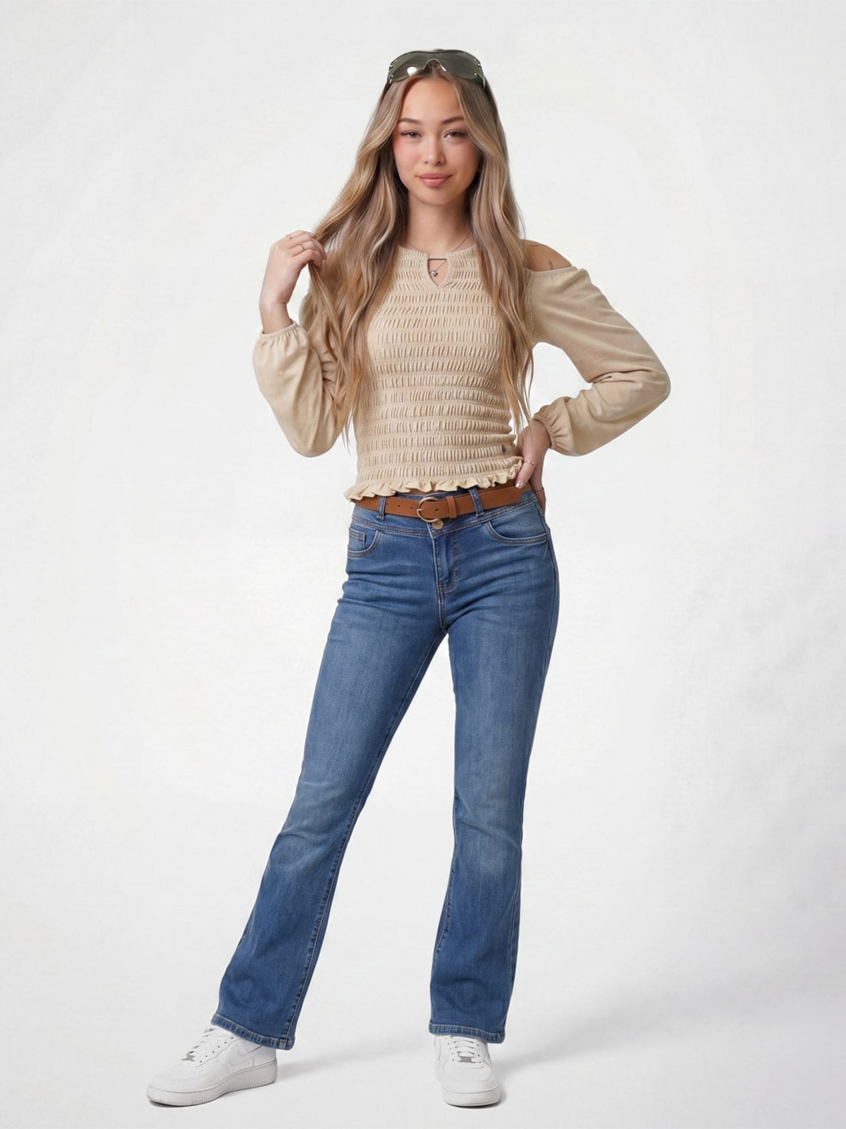 BLUSA MANGA LARGA MUJER SQUEEZE AGEMA - 1