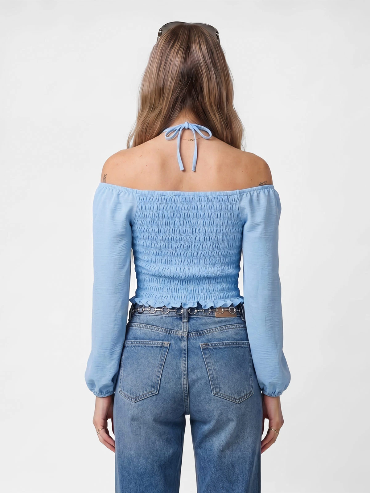 BLUSA MANGA LARGA MUJER SQUEEZE AGEMA - 3