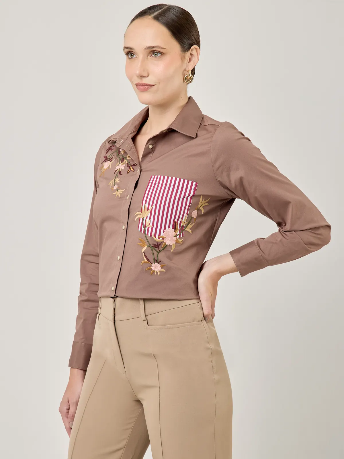 BLUSA MANGA LARGA MUJER JOHN HOLDEN WOMAN DIANA - 3