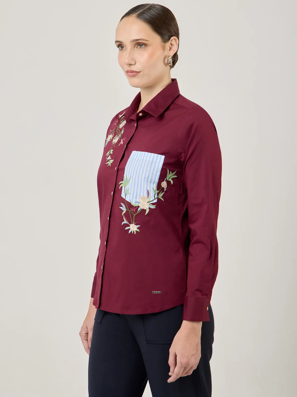 BLUSA MANGA LARGA MUJER JOHN HOLDEN WOMAN DIANA - 3