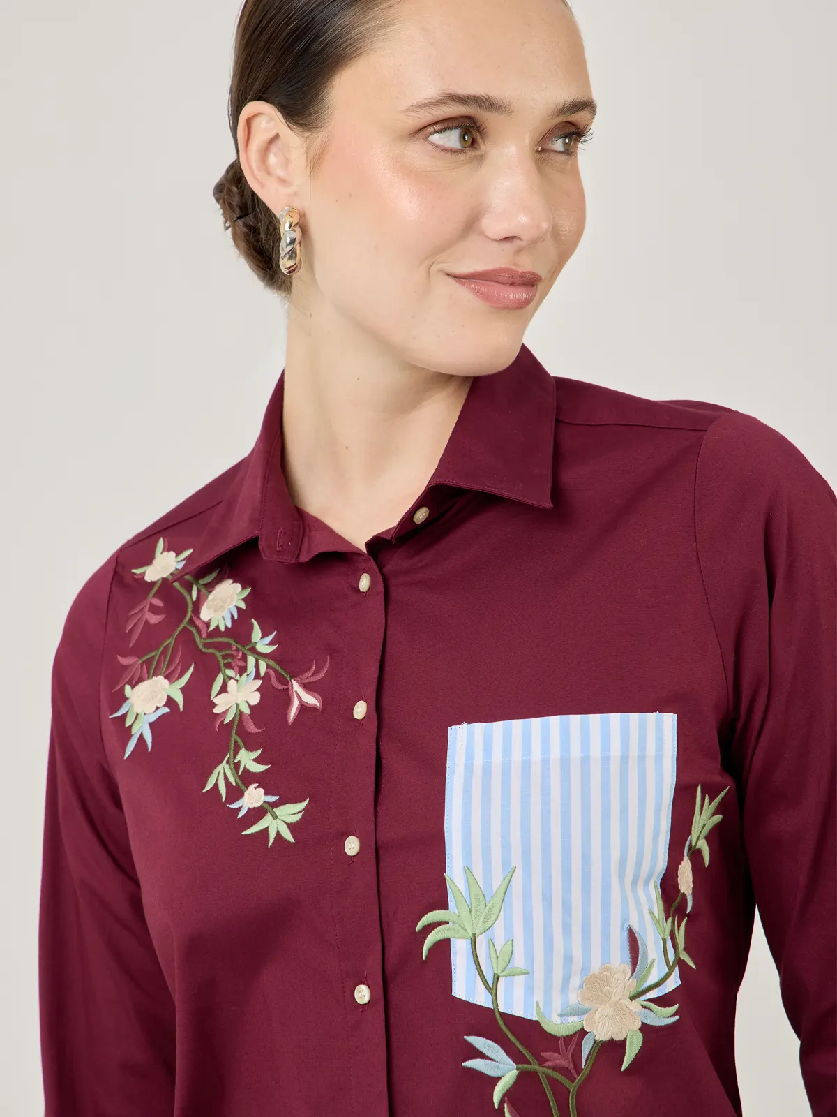BLUSA MANGA LARGA MUJER JOHN HOLDEN WOMAN DIANA - 4