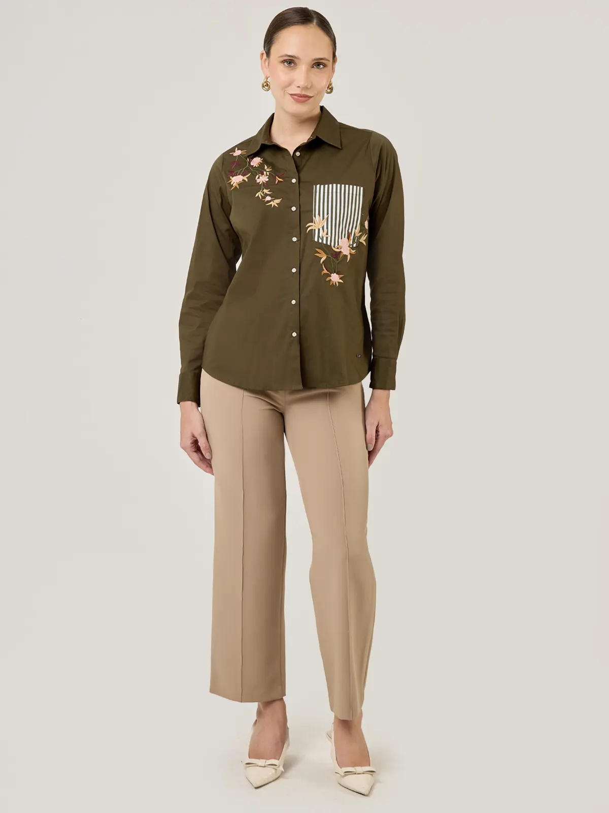 BLUSA MANGA LARGA MUJER JOHN HOLDEN WOMAN DIANA - 5