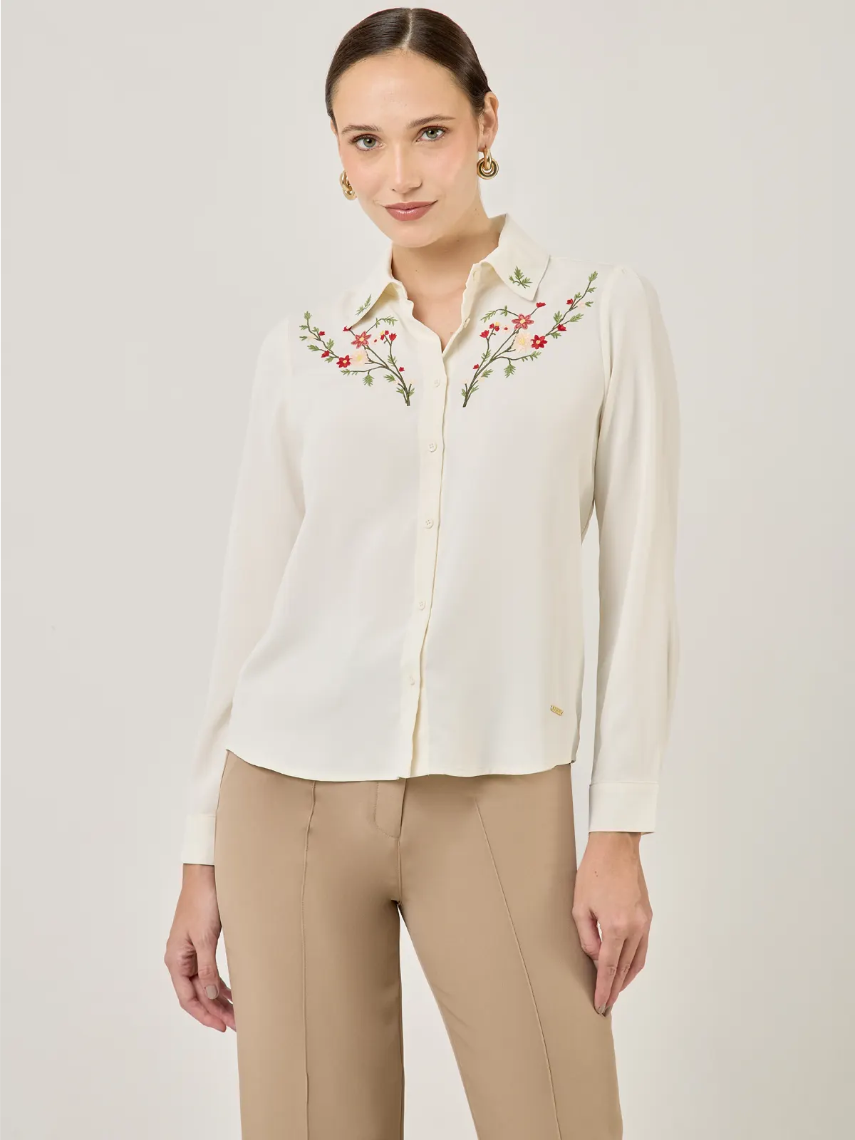 BLUSA MANGA LARGA MUJER JOHN HOLDEN WOMAN DAKOTA - 1