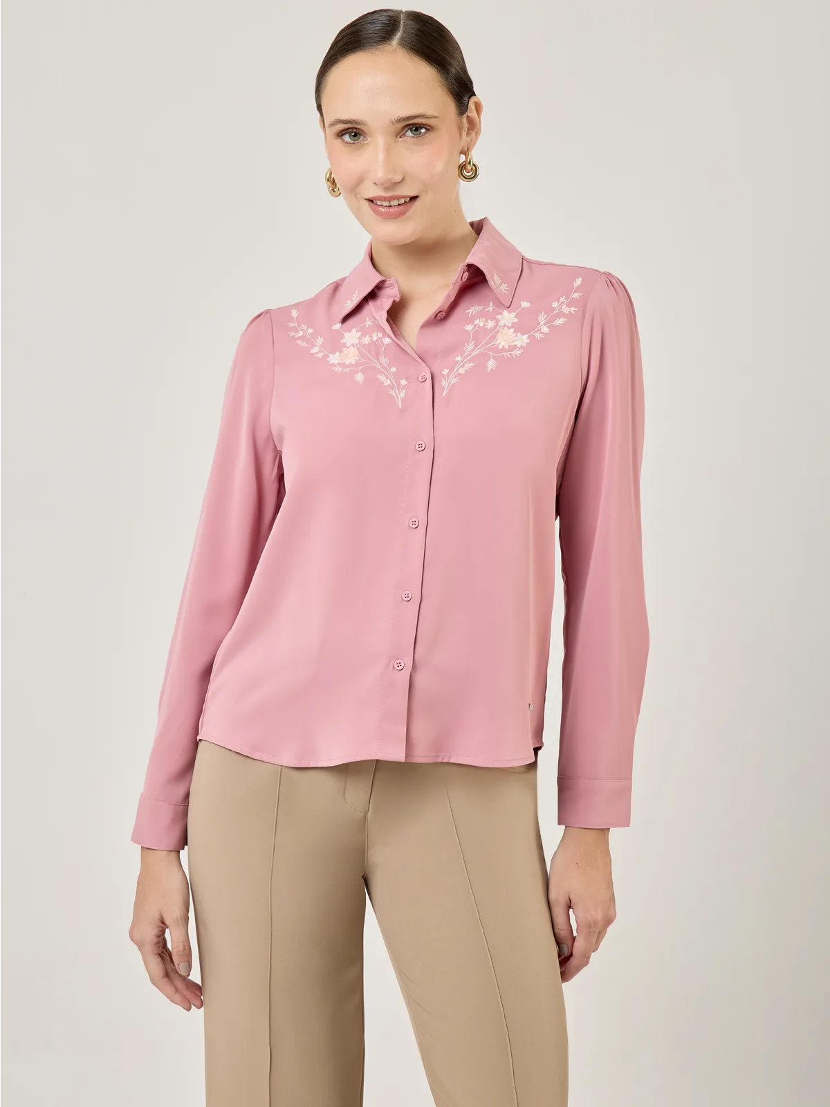 BLUSA MANGA LARGA MUJER JOHN HOLDEN WOMAN DAKOTA - 1
