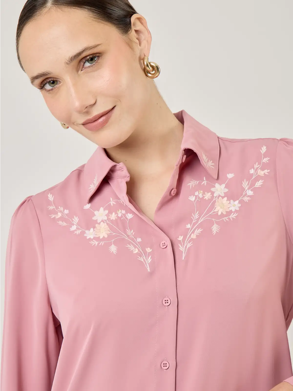 BLUSA MANGA LARGA MUJER JOHN HOLDEN WOMAN DAKOTA - 4
