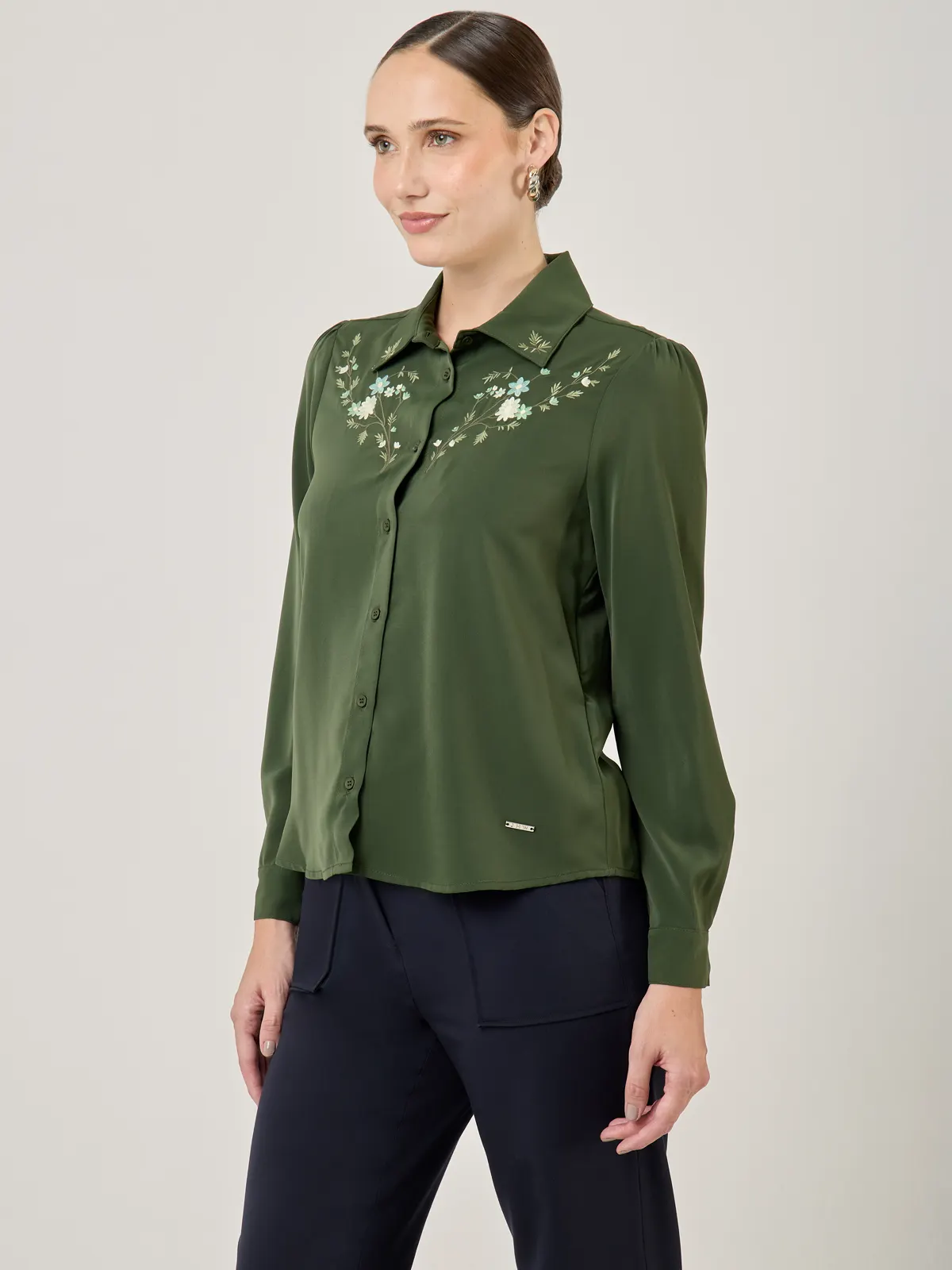 BLUSA MANGA LARGA MUJER JOHN HOLDEN WOMAN DAKOTA - 3