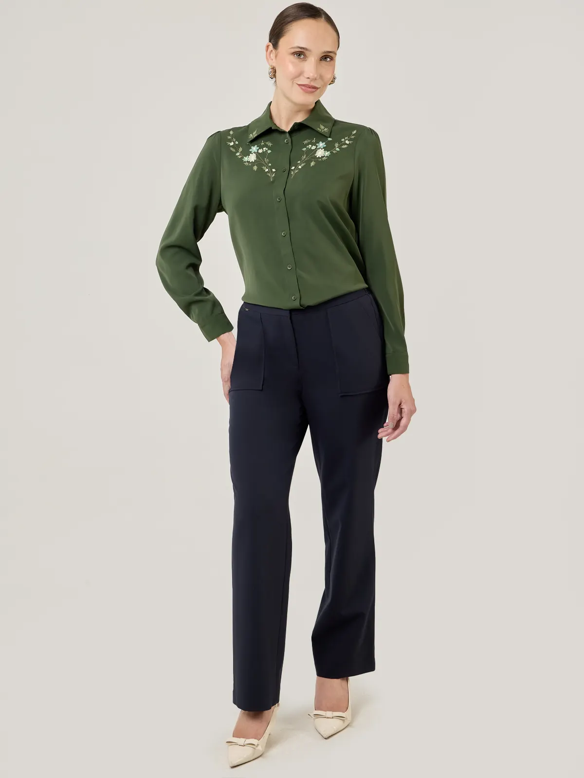 BLUSA MANGA LARGA MUJER JOHN HOLDEN WOMAN DAKOTA - 5