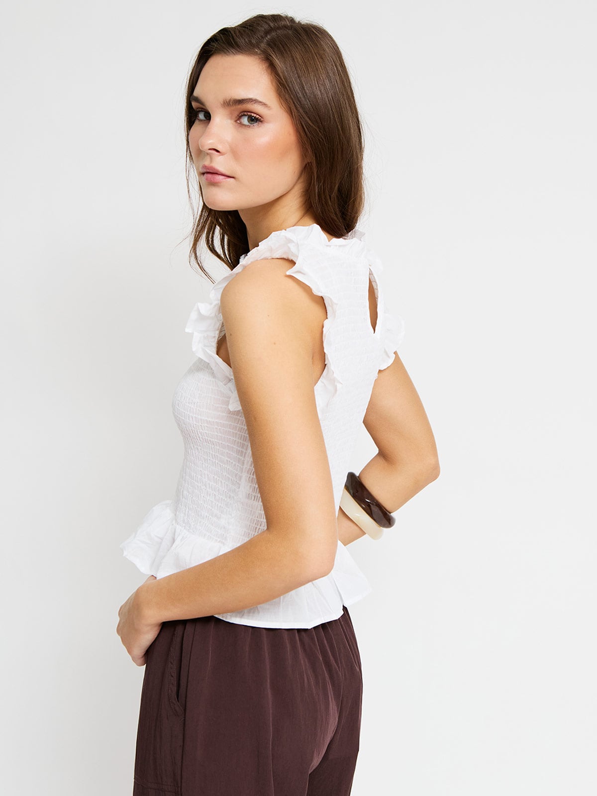 BLUSA SIN MANGAS ALGODÓN MUJER INDEX - 2