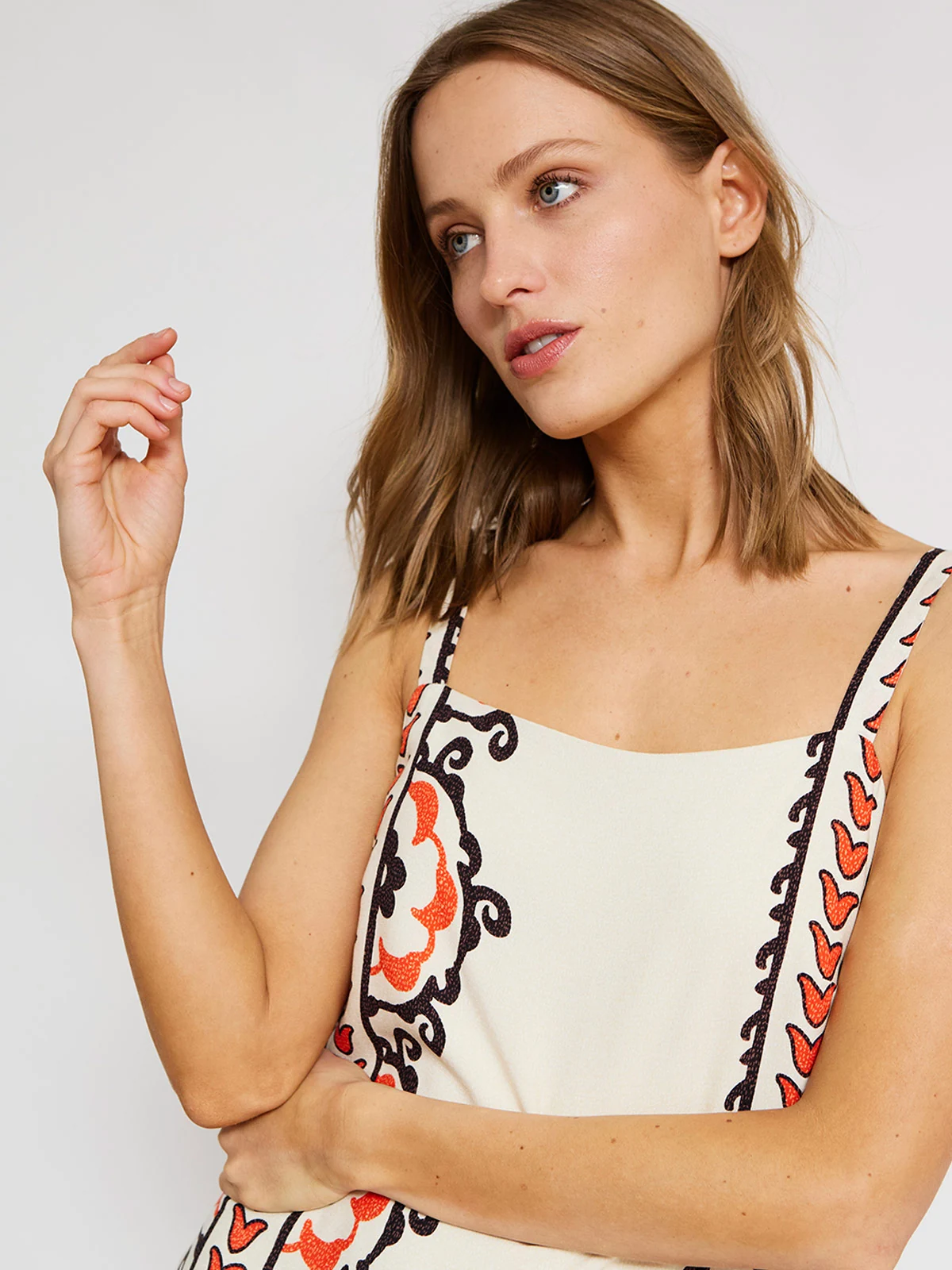 VESTIDO LARGO MUJER TATIENNE TIRITAS ESTAMPADO - 4