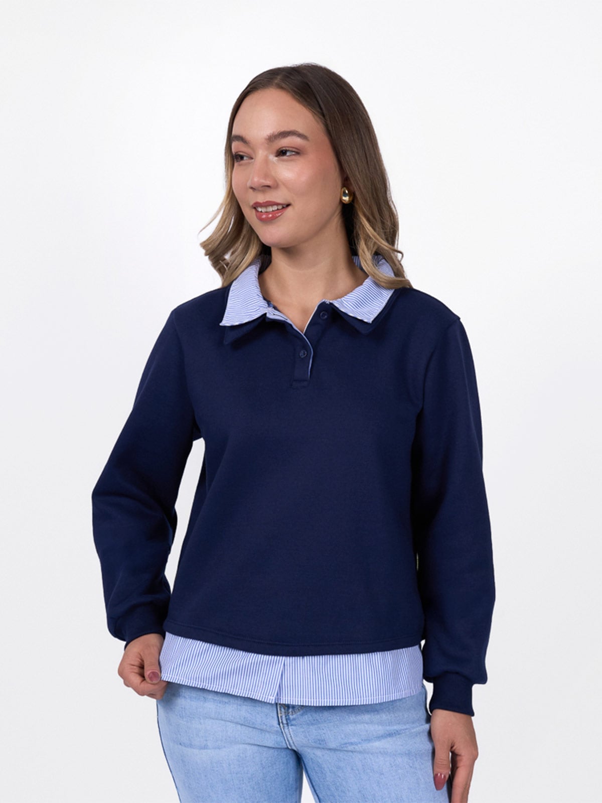 POLO MANGA LARGA MUJER MACHINE SEYMET - 1