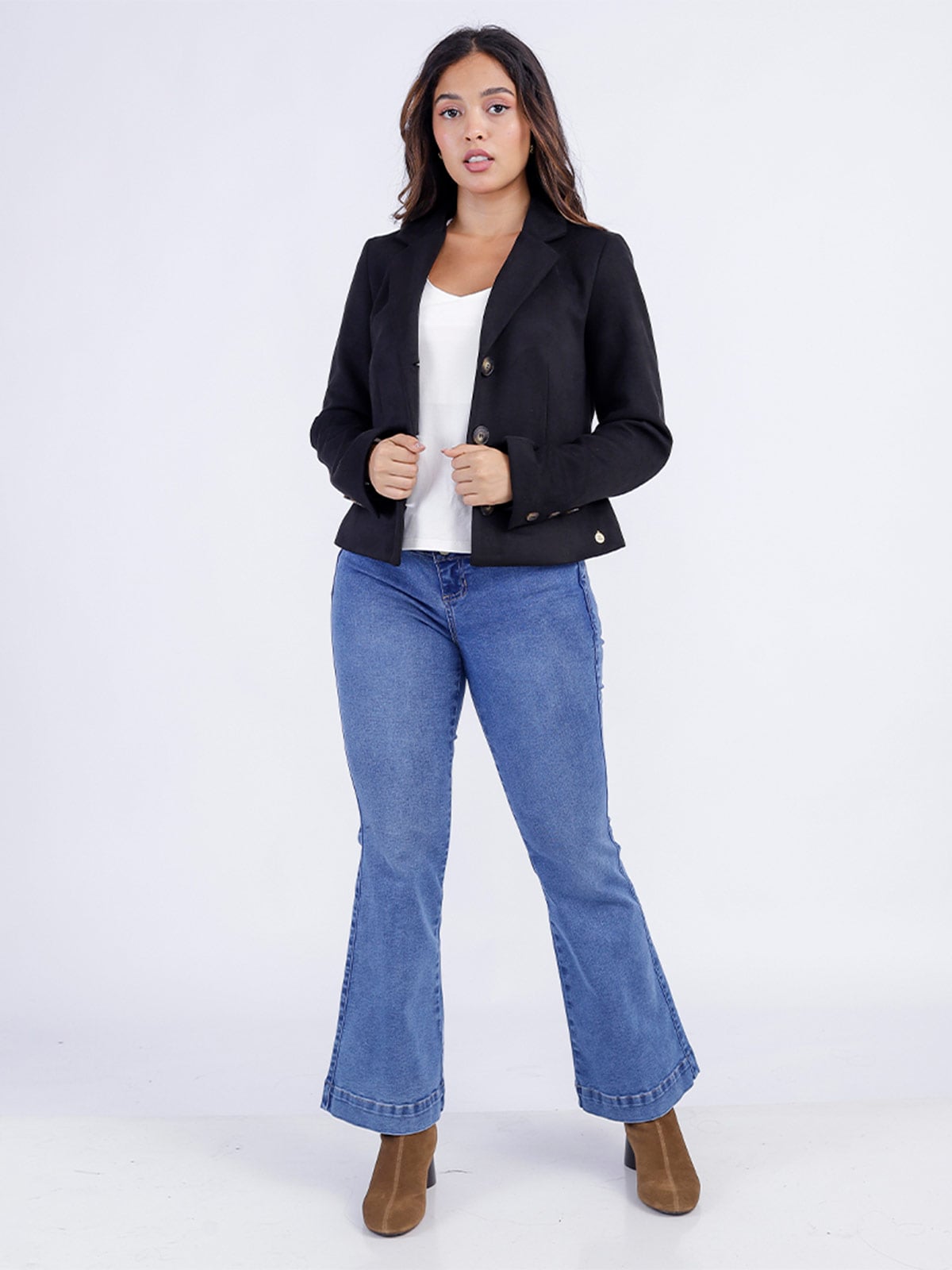 SACO MUJER SODA BLUES DASHIEL SUEDE - 1