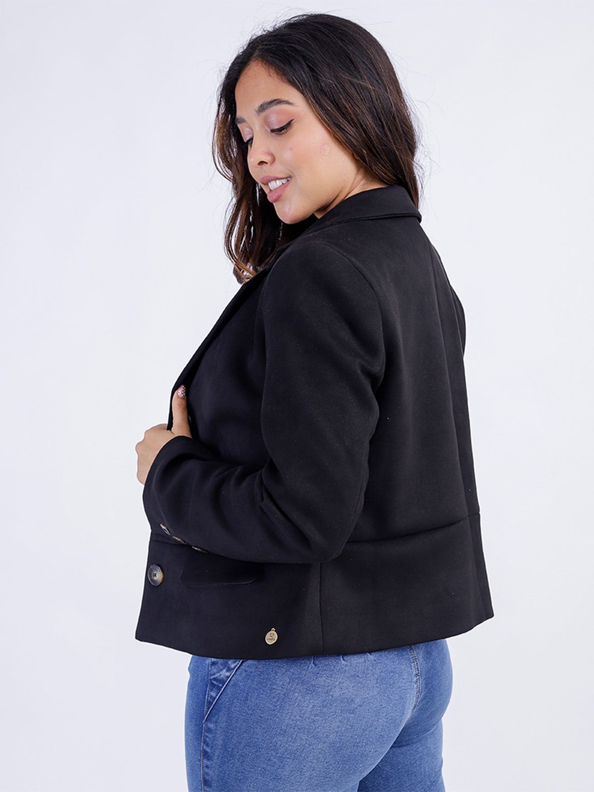 SACO MUJER SODA BLUES DASHIEL SUEDE - 4