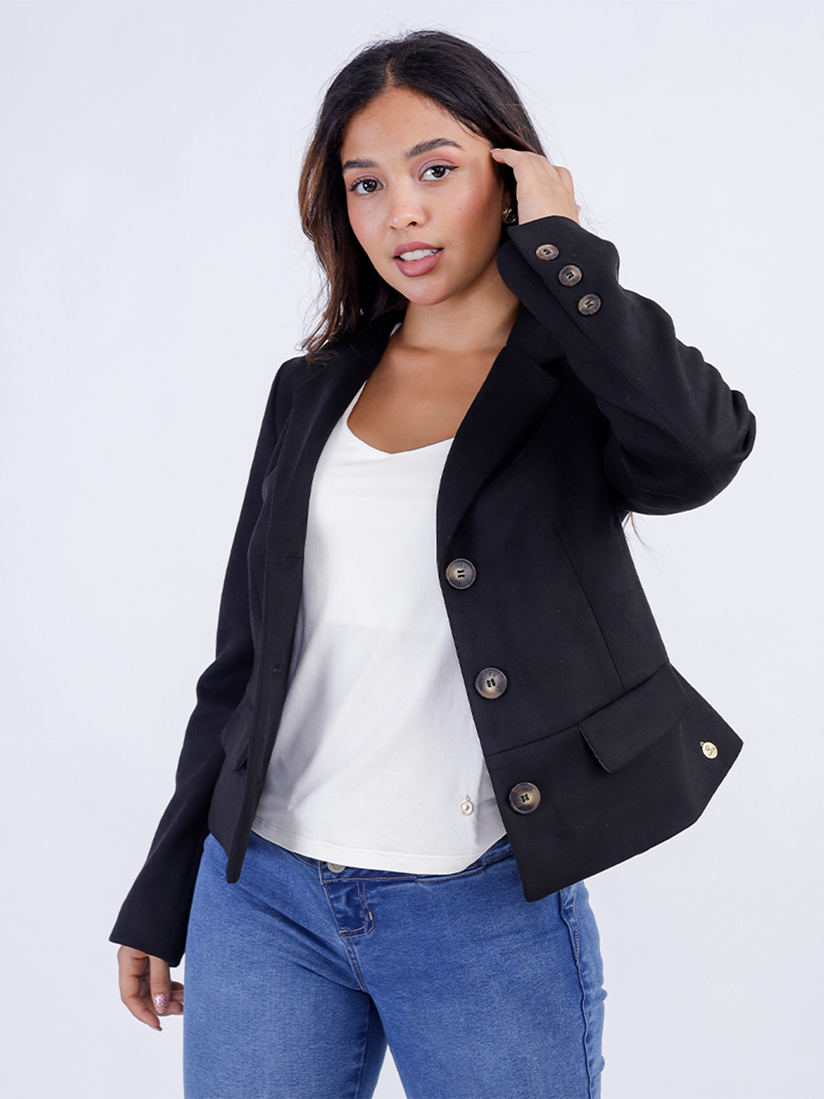SACO MUJER SODA BLUES DASHIEL SUEDE - 2