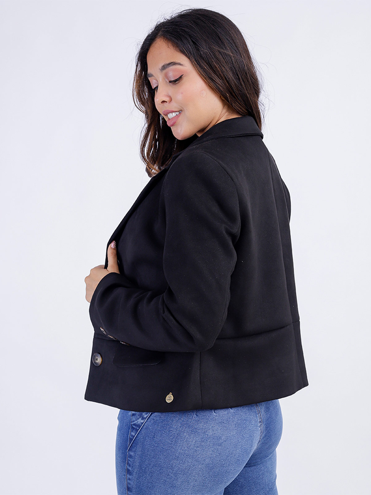 SACO MUJER SODA BLUES DASHIEL SUEDE - 4
