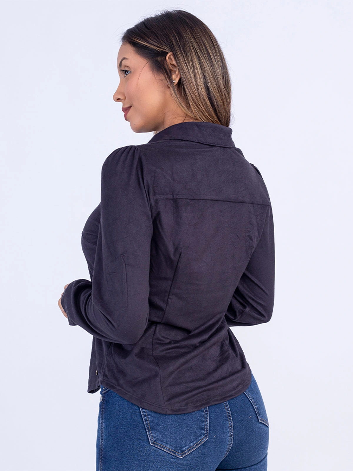 BLUSA MUJER SODA BLUES ZURI SUEDE - 4