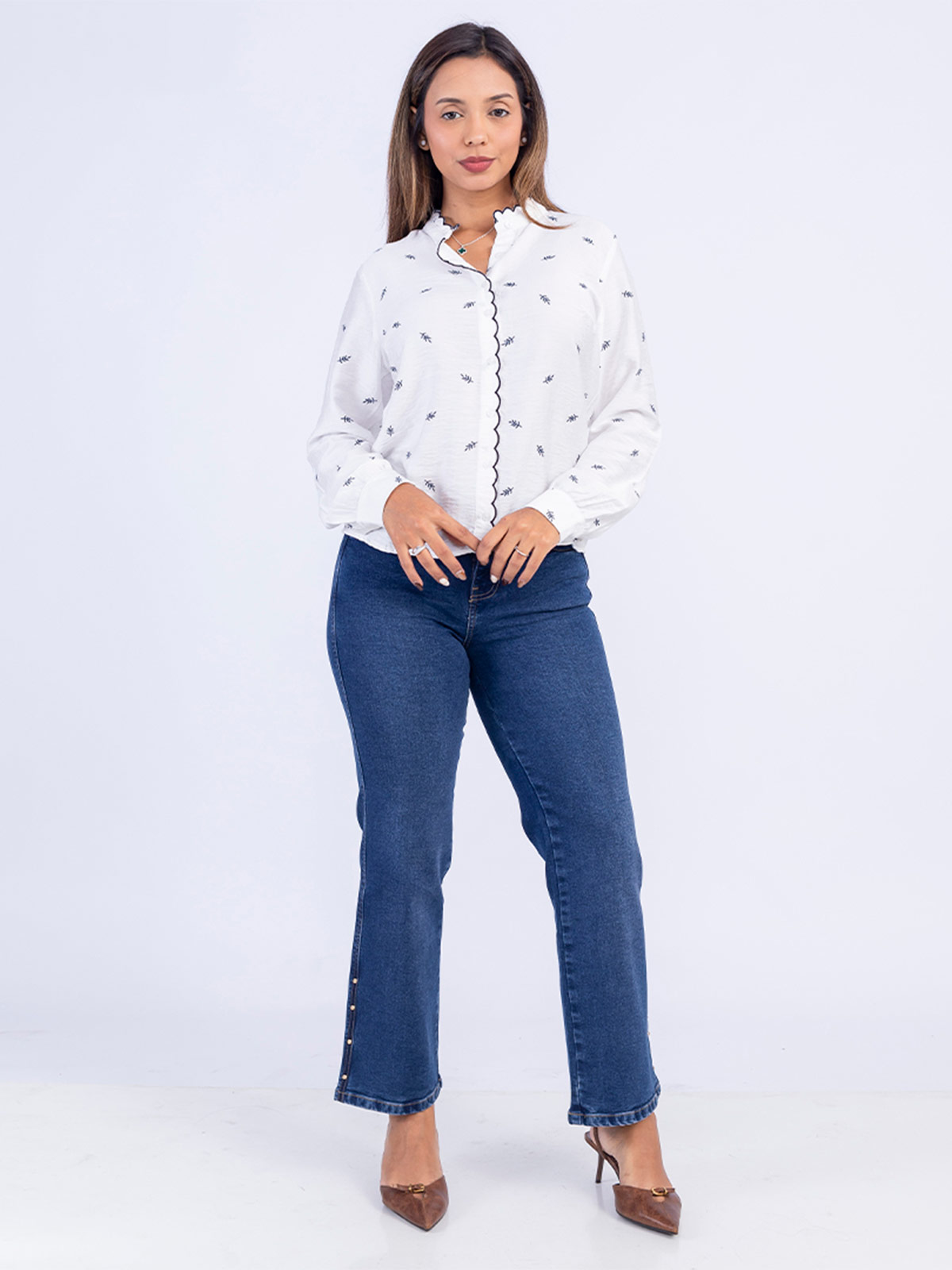 BLUSA MUJER SODA BLUES PALMA - 1