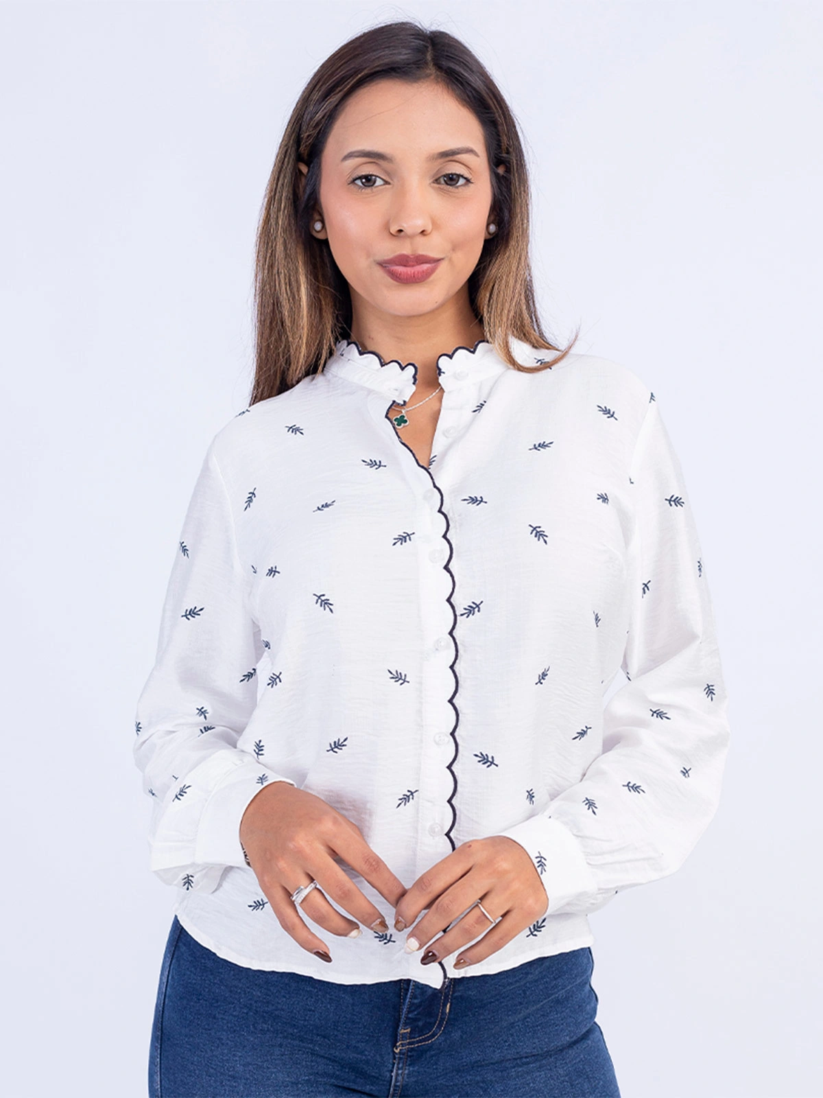 BLUSA MUJER SODA BLUES PALMA - 2
