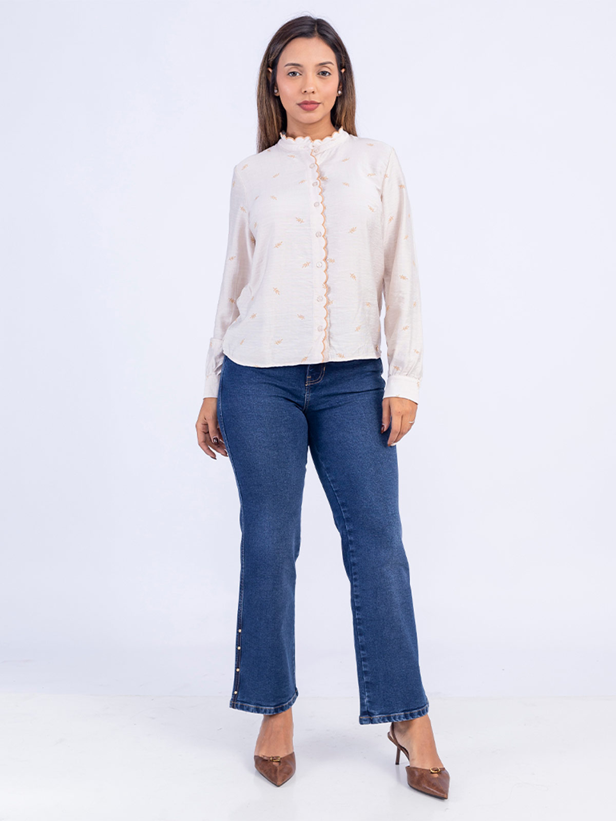 BLUSA MUJER SODA BLUES PALMA - 1