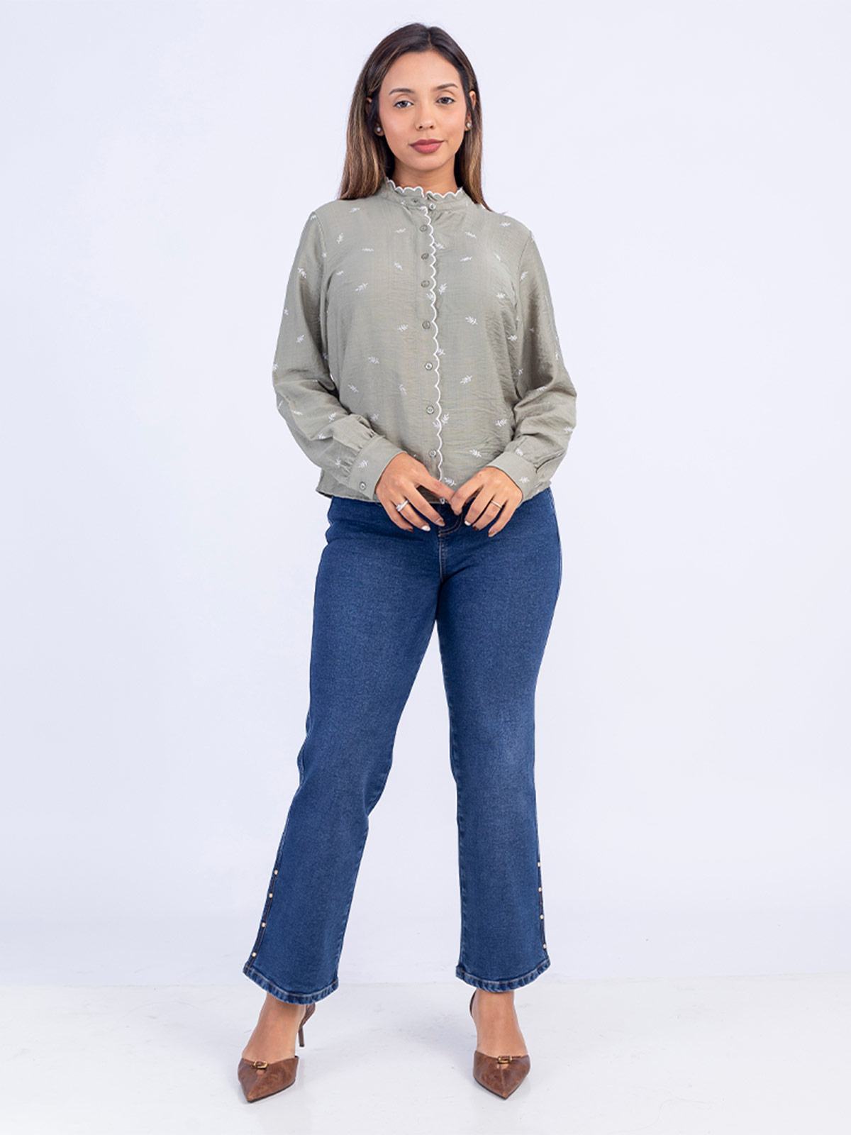 BLUSA MUJER SODA BLUES PALMA - 1