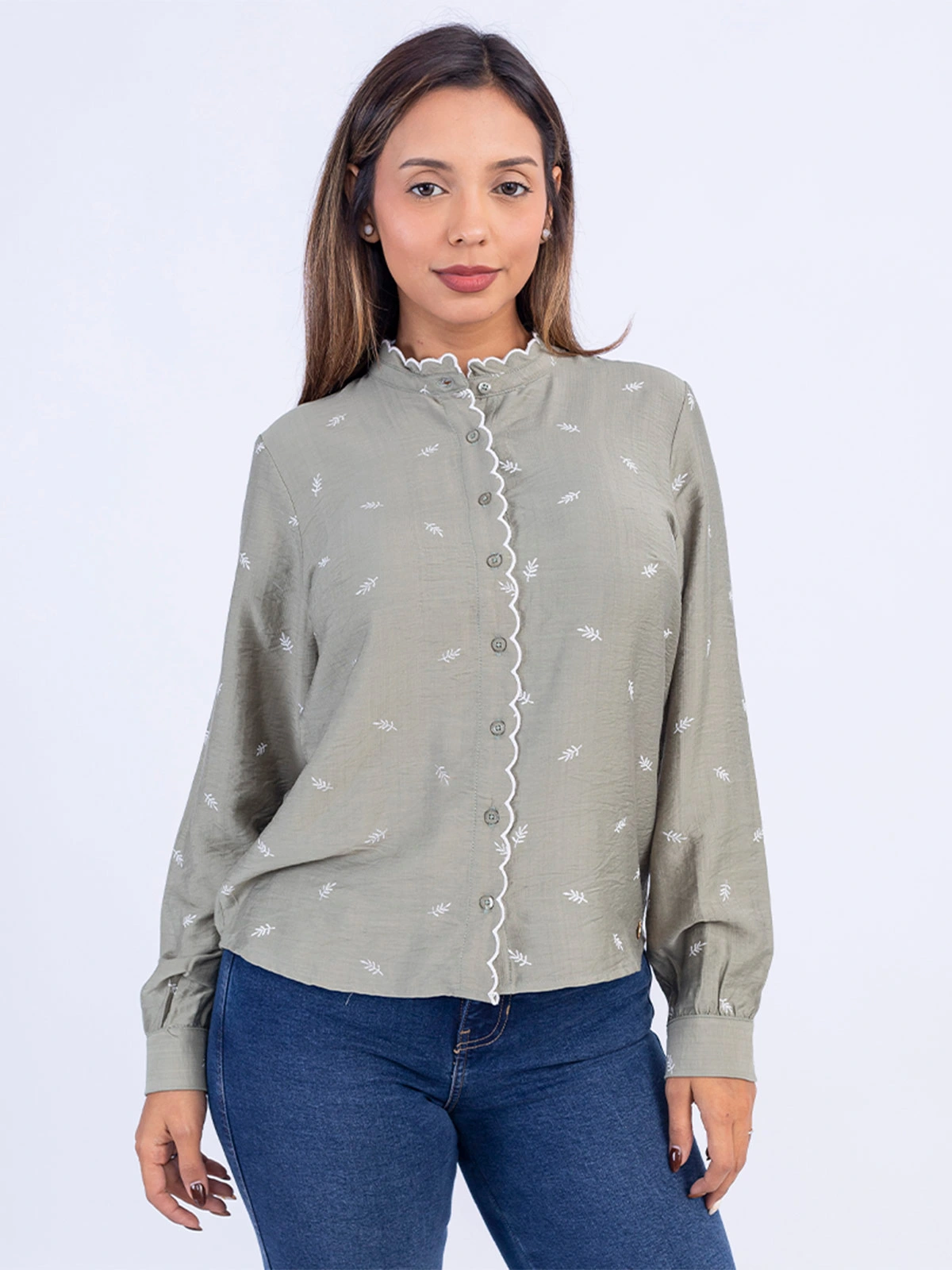 BLUSA MUJER SODA BLUES PALMA - 2
