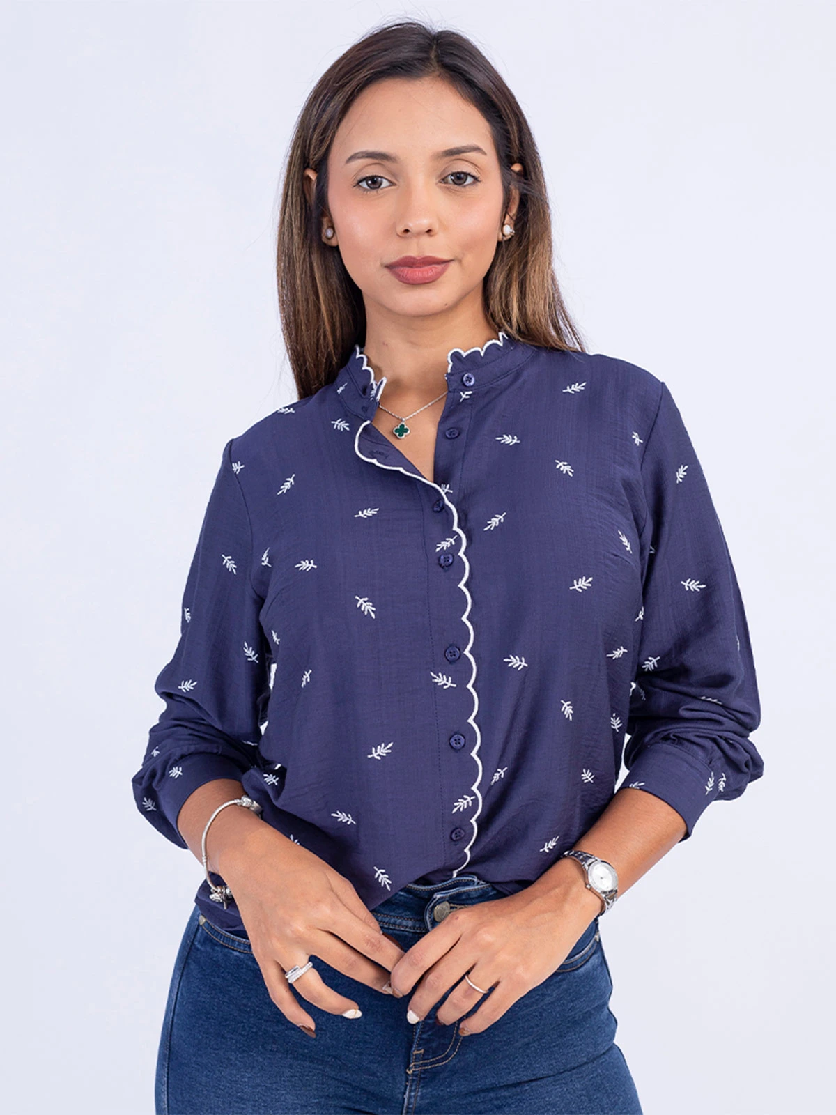 BLUSA MUJER SODA BLUES PALMA - 2