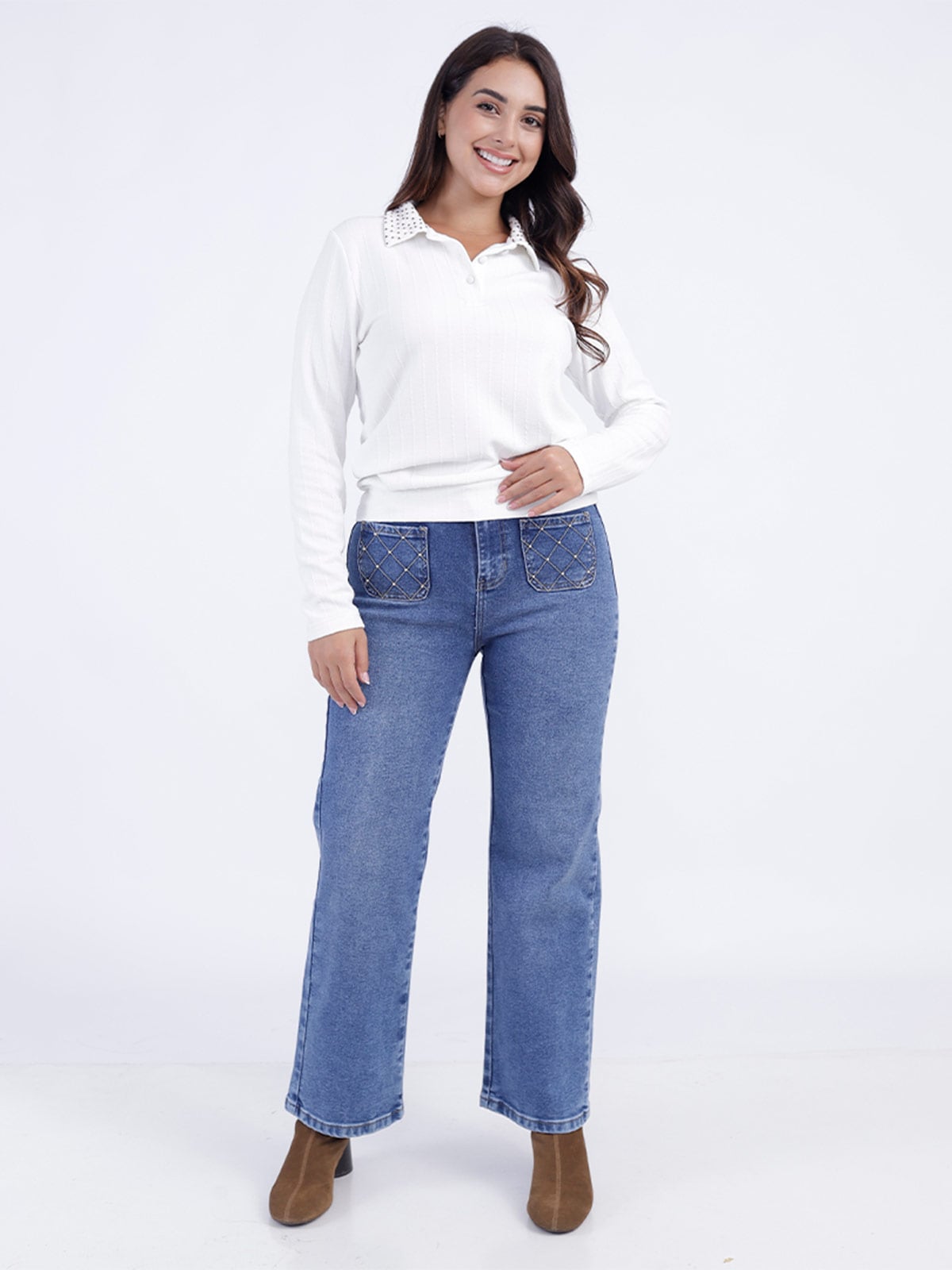 JEAN RECTO MUJER SODA BLUES KAREM - 1