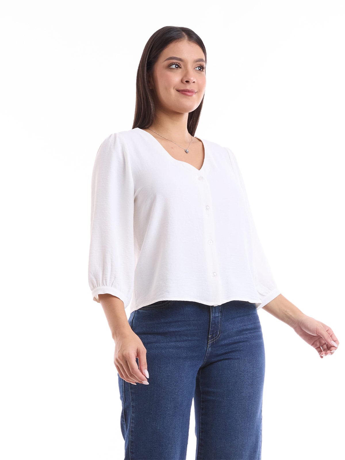 BLUSA MANGA 3/4 MUJER METAL JEANS MAIRA - 3