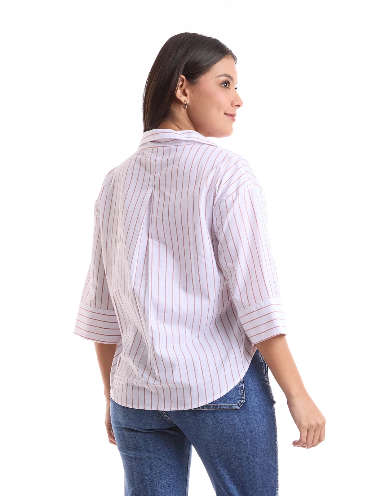 BLUSA MANGA 3/4 MUJER METAL JEANS RAYAS NATALIA - 3