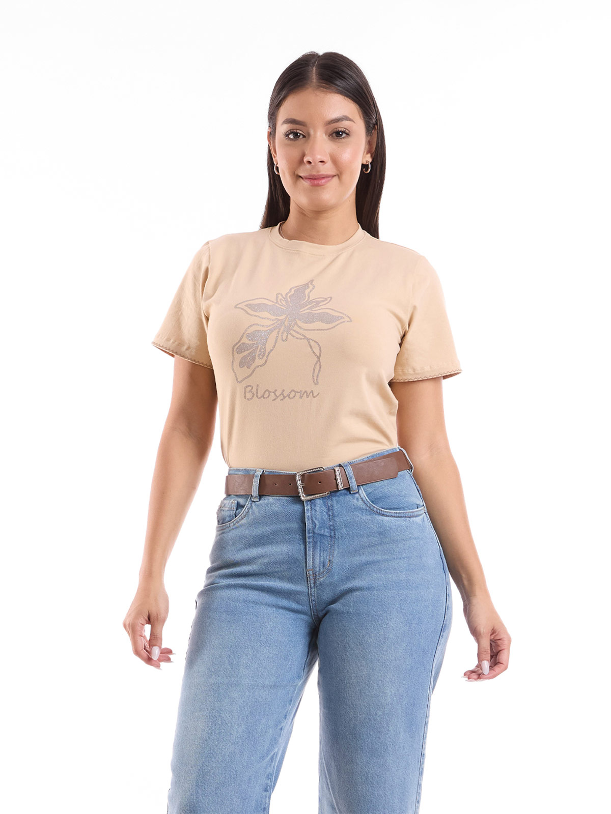 POLO MUJER METAL JEANS ESTAMPADO KATRINA - 2