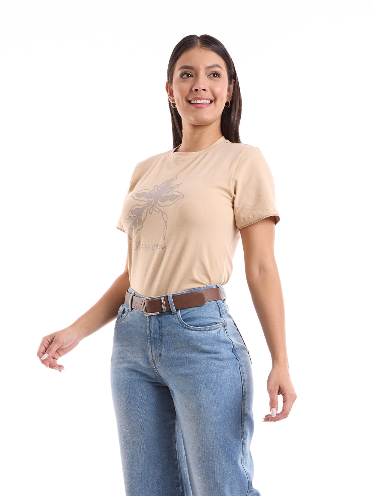 POLO MUJER METAL JEANS ESTAMPADO KATRINA - 3