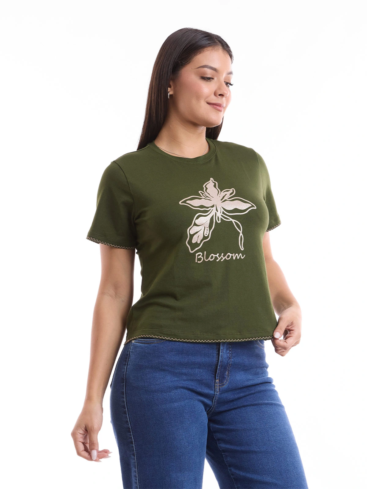 POLO MUJER METAL JEANS ESTAMPADO KATRINA - 3