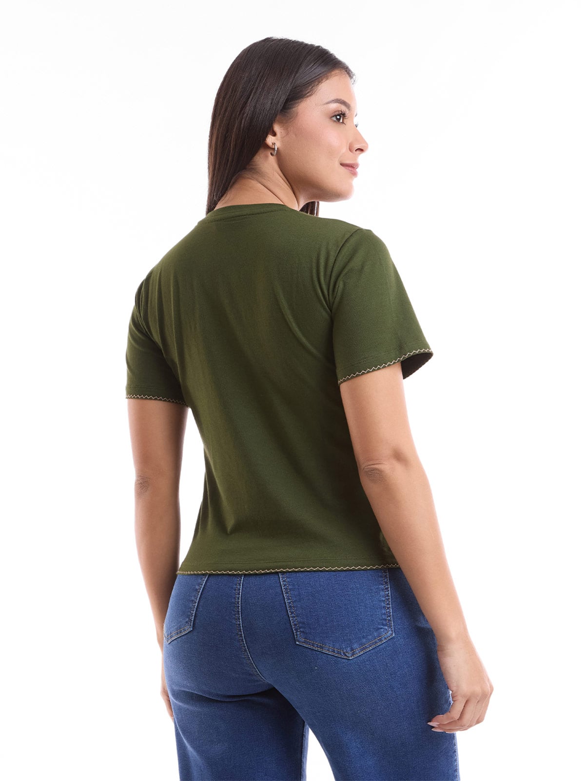 POLO MUJER METAL JEANS ESTAMPADO KATRINA - 4