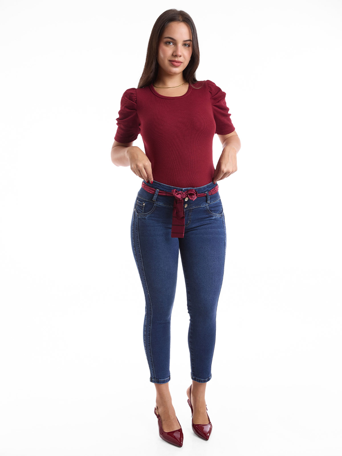 JEANS SKINNY MUJER METAL JEANS TOPACIO - 1