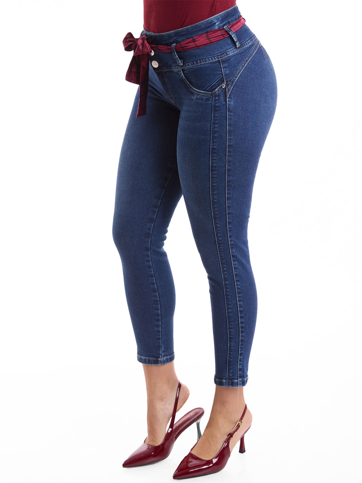 JEANS SKINNY MUJER METAL JEANS TOPACIO - 3