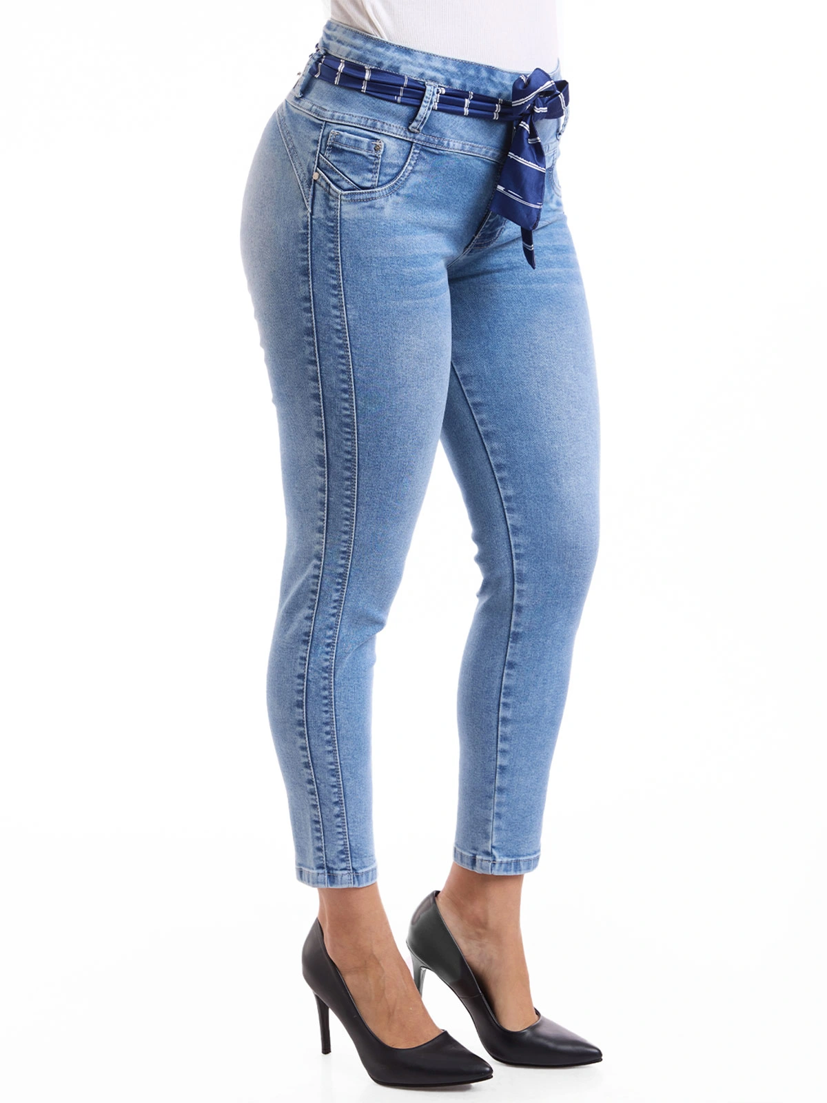 JEANS SKINNY MUJER METAL JEANS TOPACIO - 4