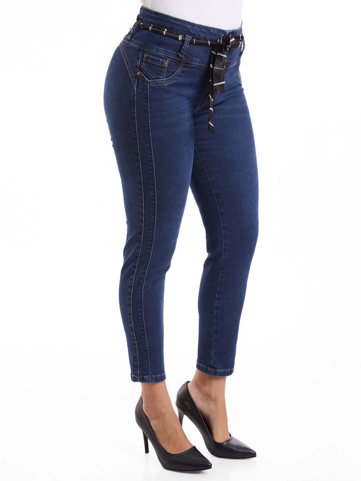 JEANS SKINNY MUJER METAL JEANS TOPACIO - 3