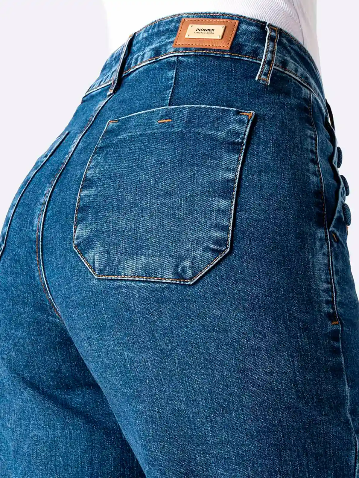 JEANS CULOTTE MUJER PIONIER - 5