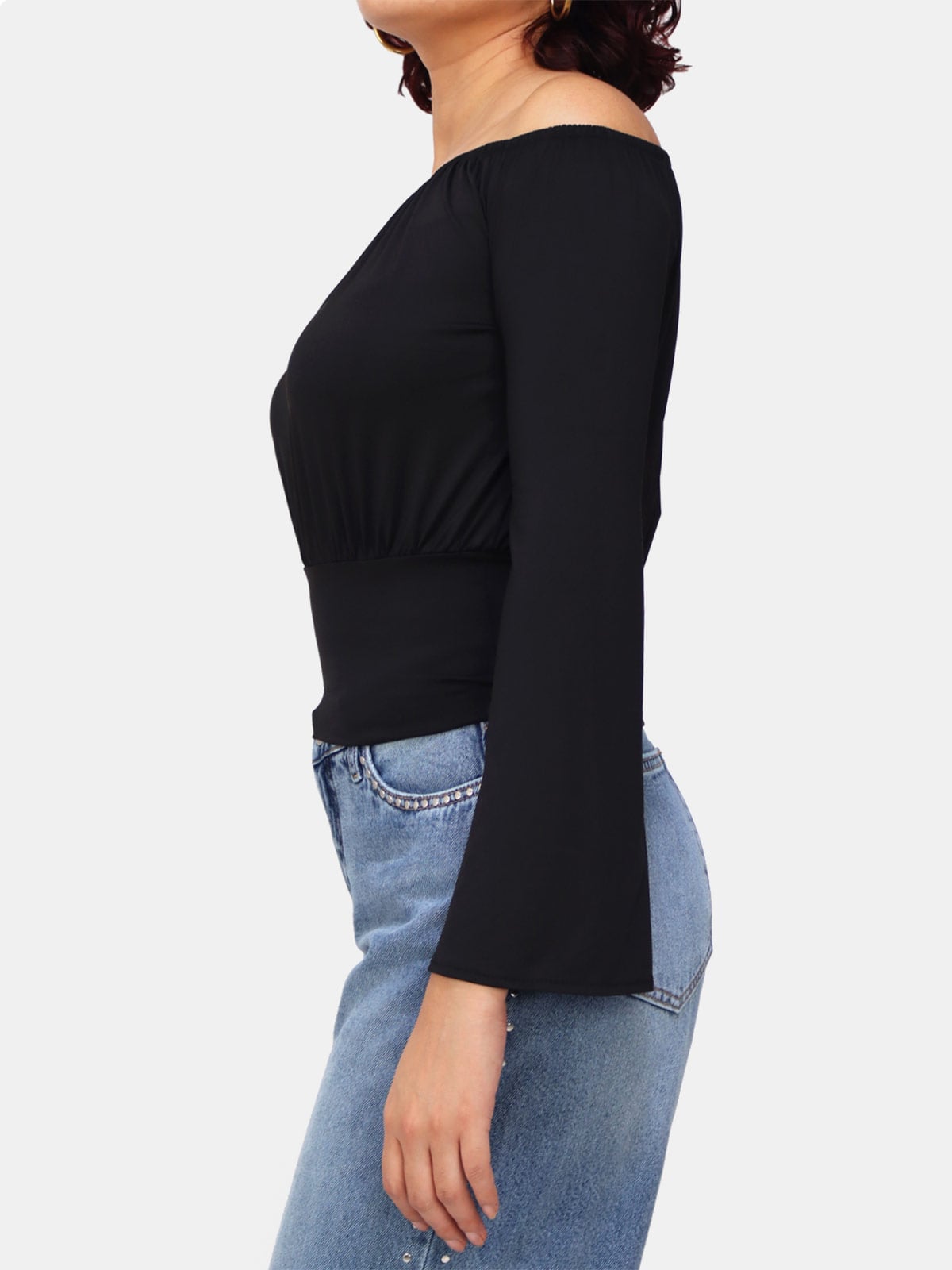 POLO MANGA LARGA MUJER KAYRA POBLET PERFECT FIT OFF SHOULDER - 3
