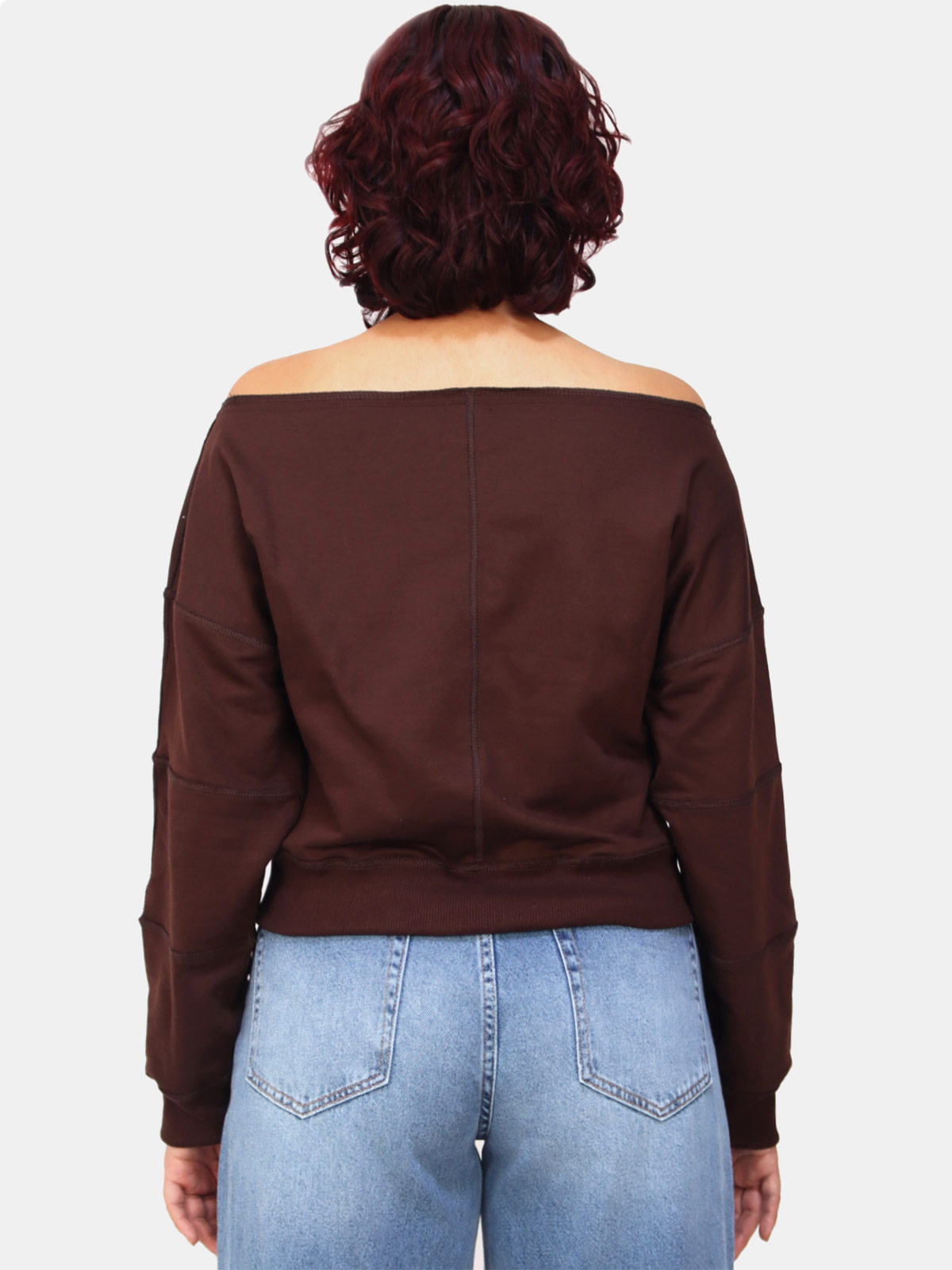 POLERA ALGODÓN MUJER KAYRA POBLET PERFECT FIT FT OFF SHOULDERO KF0025 - 2
