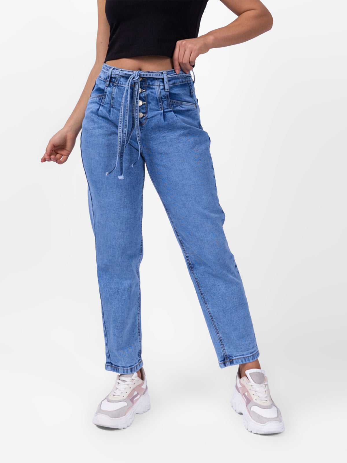 JEAN SLOUCHY MUJER MACHINE KIMY - 1