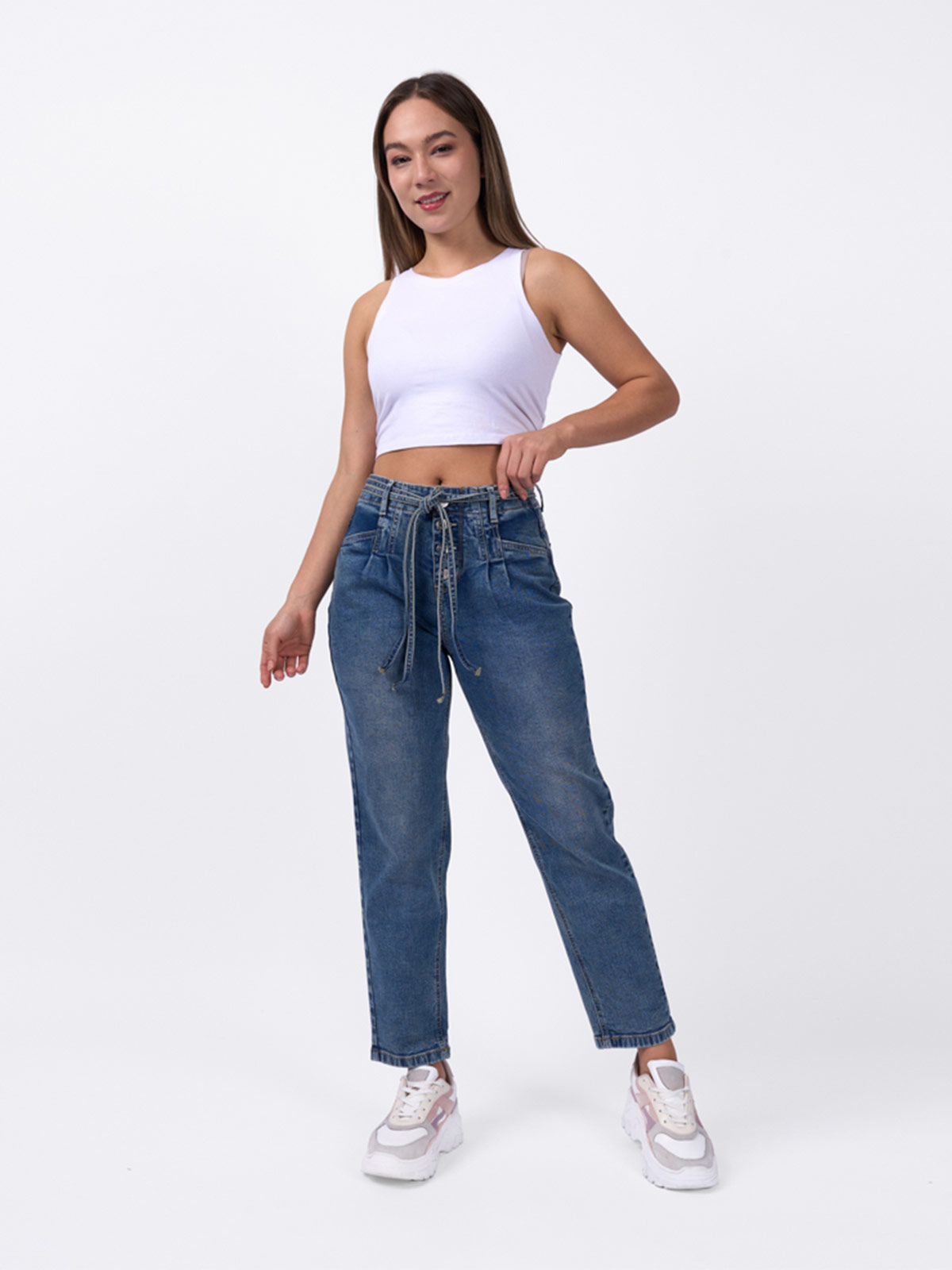 JEAN SLOUCHY MUJER MACHINE KIMY - 4