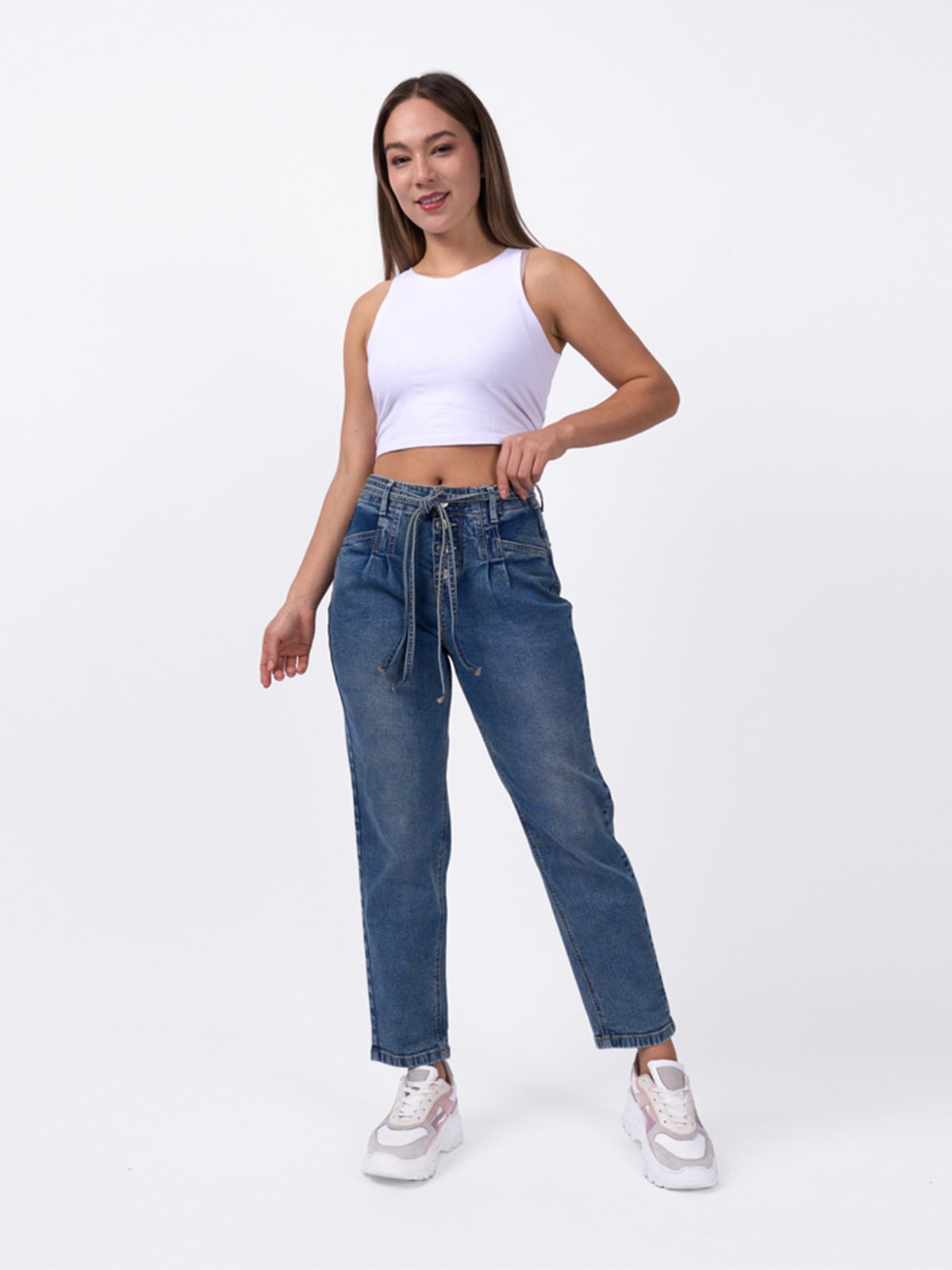 JEAN SLOUCHY MUJER MACHINE KIMY - 4